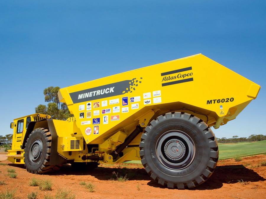  Atlas Copco Minetruck MT6020 2008 года  (фото 4 из 13)